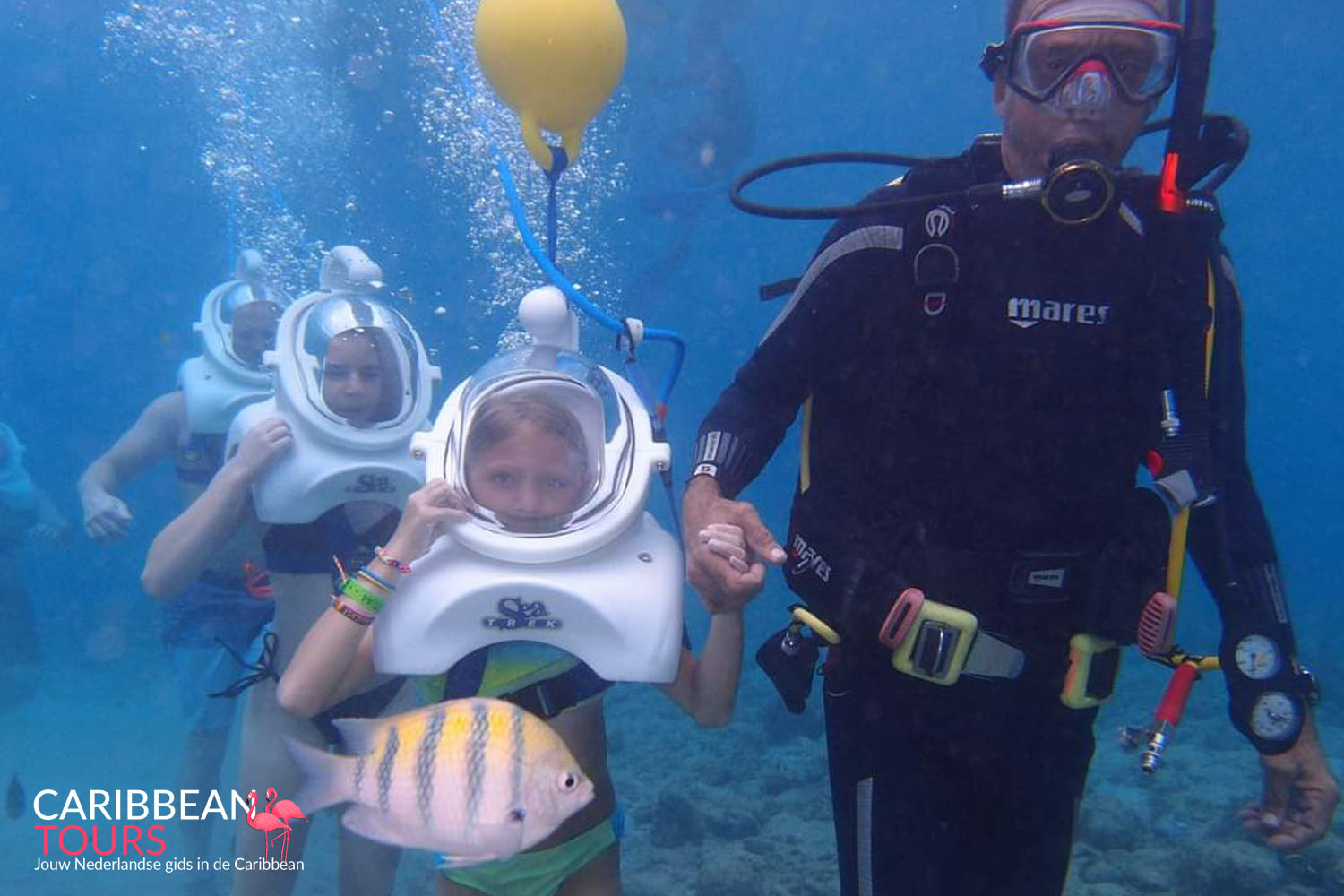 Helm duiken Curacao