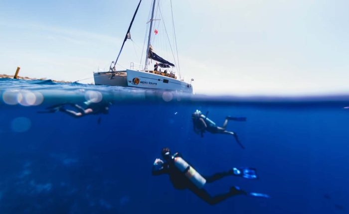 Dive Trip with Catamaran