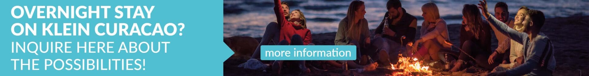 Overnight stay on Klein Curacao